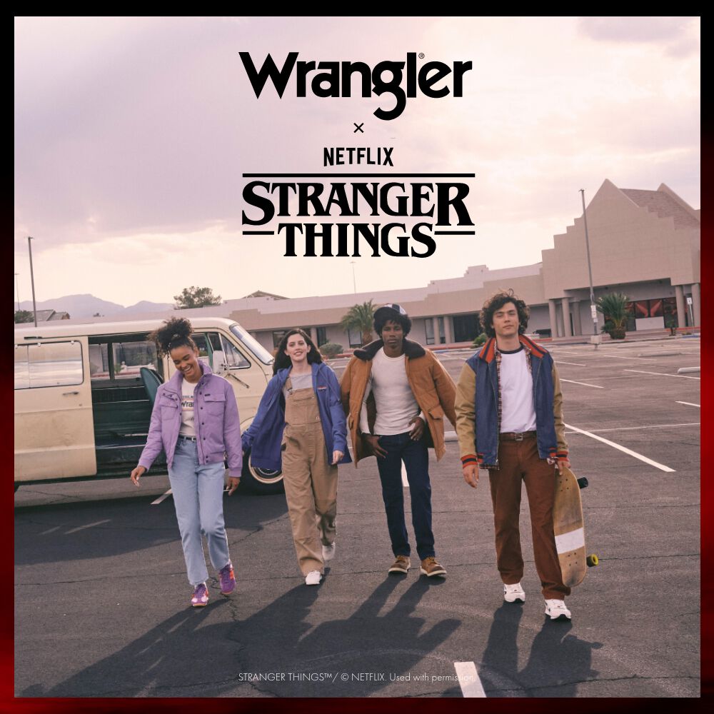 Wrangler brengt je terug naar Hawkins / Outfits voor alle dimensies / Ontdek het nu!