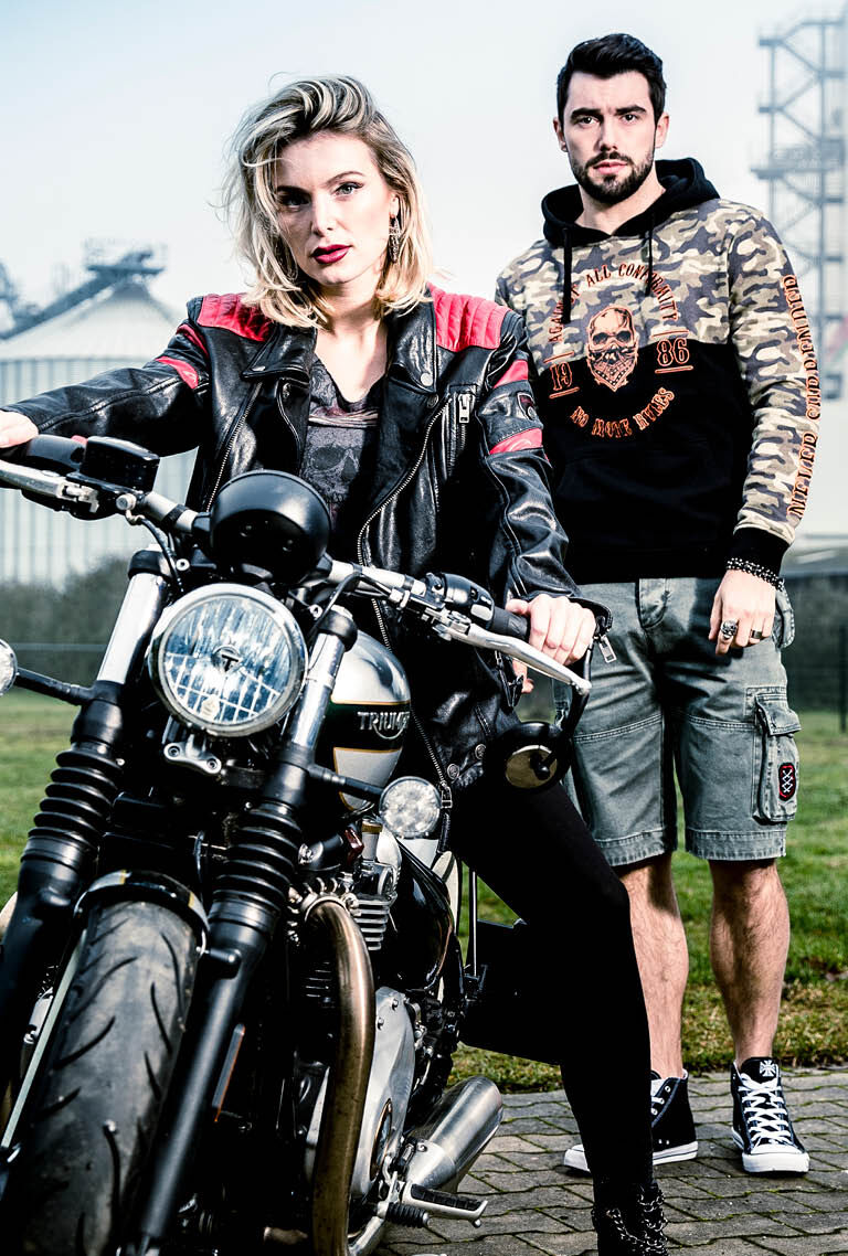 Biker costume shop