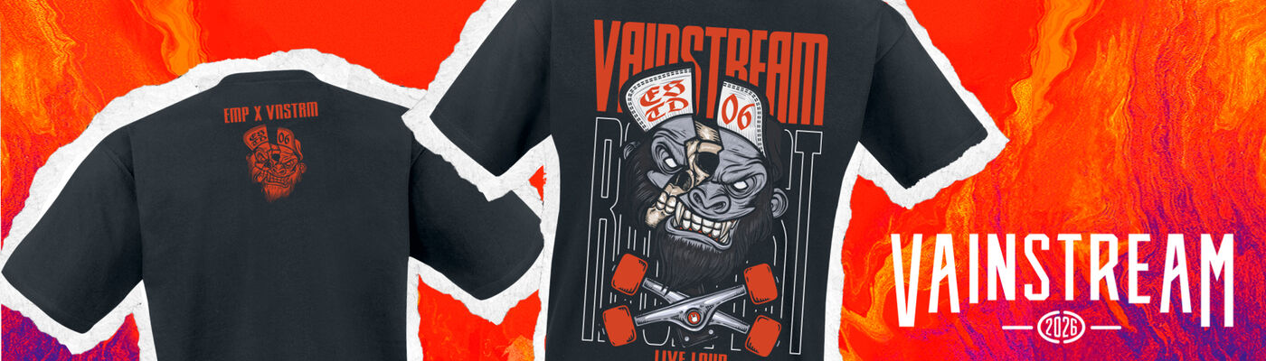 EMP X VAINSTREAM / Bestel je Limited Edition Collaboration T-shirt! / Wees er snel bij!