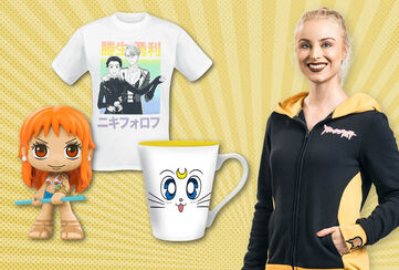 Naar de merchandise! / Naar de collectie!