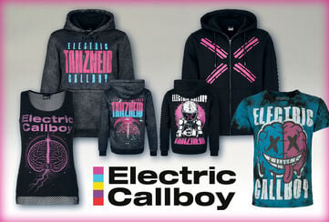 DRESS LOUD. DANCE LOUDER! / [object Object] / Ontdek de nieuwe merch van Electric Callboy. / Check het nu