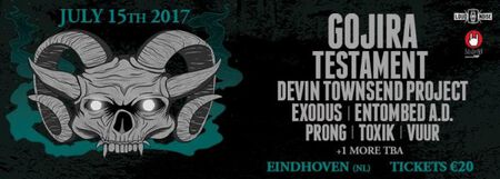 Devin Townsend Project bevestigd voor Dynamo Metalfest 2017!
