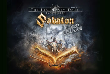SABATON - The Legendary Tour Part 2 Europe 2027
