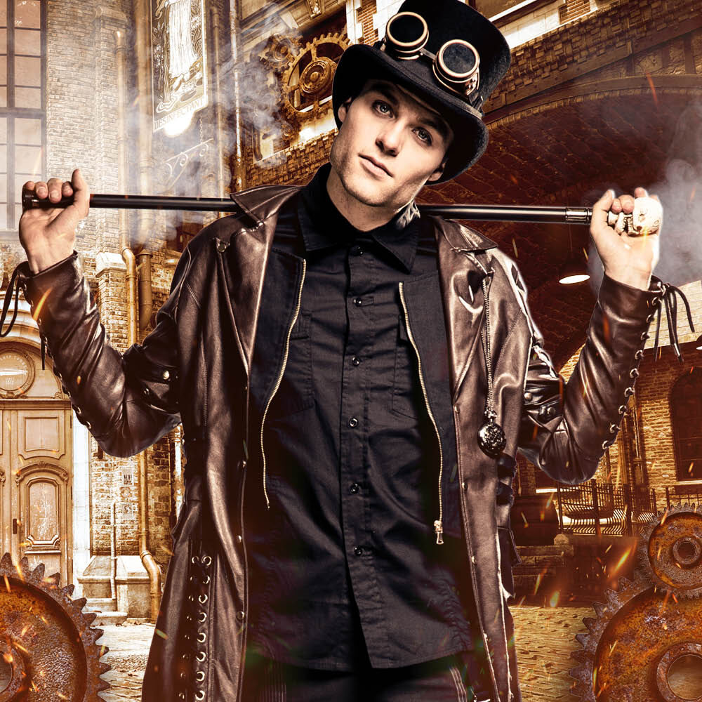 Steampunk kleding heren deals