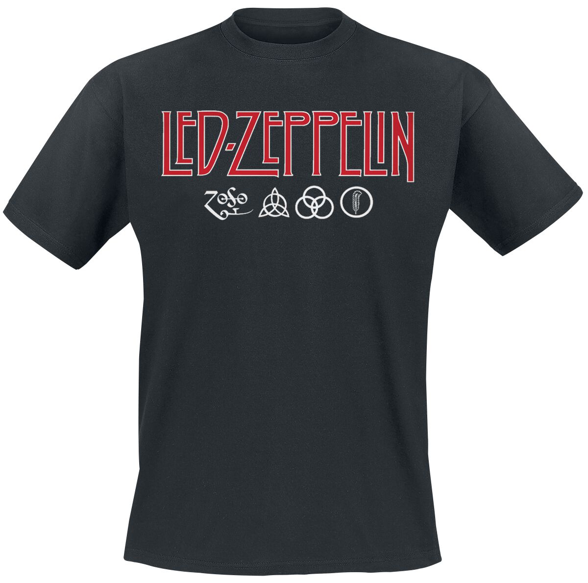Logo & Symbols Led Zeppelin Tshirt Large