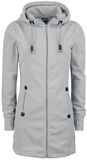 Sublevel - Long Fleece Jacket, Authentic Style, Vest met capuchon