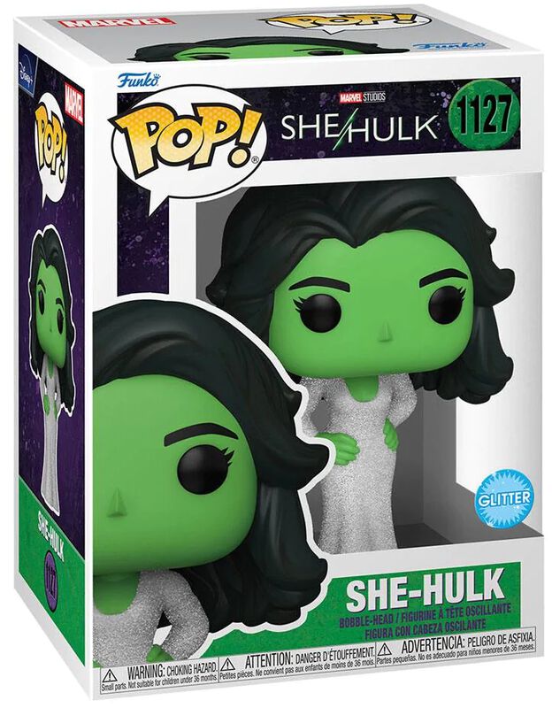 She-Hulk She-Hulk (diamond glitter) vinyl figuur nr. 1127