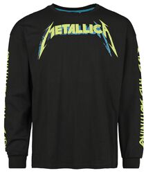 EMP Signature Collection - Oversize, Metallica, Shirt met lange mouwen
