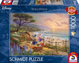 Thomas Kinkade Studios - Disney Dreams Collection - A Duck Day Afternoon, Mickey Mouse, Puzzel