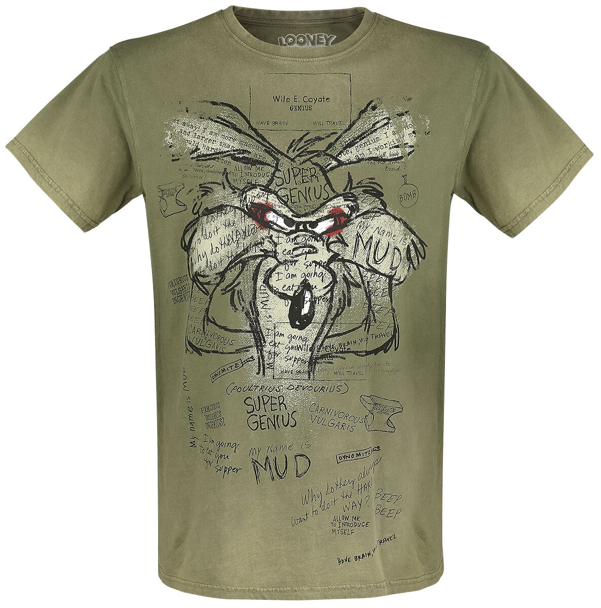 Wile E. Coyote - Inner | T-shirt | Large