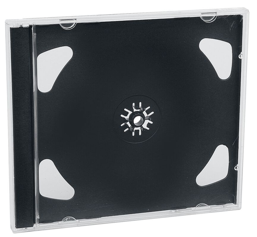 Jewel Case Dubbel-CD-hoes met zwarte tray
