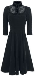 Nightshade Velvet Dress, H&R London, Medium-lengte jurk