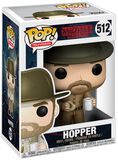 Hopper with Donut (kans op Chase) Vinylfiguur 512, Stranger Things, Funko Pop!