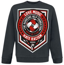 Love Music, Hardcore Help Foundation, Sweatshirts