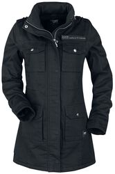 Ladies Field Jacket, Black Premium by EMP, Winterjas