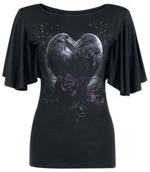 Raven Heart, Spiral, T-shirt