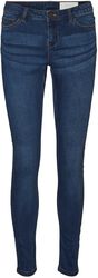 NMALLIE LW SKINNY JEANS VI021MB NOOS, Noisy May, Jeans