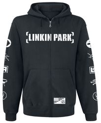 Graffiti, Linkin Park, Vest met capuchon