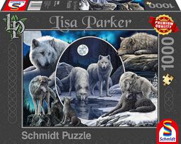 Prachtige Wolven puzzel, Lisa Parker, Puzzel