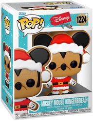 Disney Holiday - Mickey Mouse (Gingerbread) vinyl figuur nr. 1224, Mickey Mouse, Funko Pop!