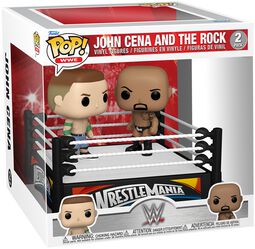 Pop! WWE - John Cena and The Rock Vinyl Figuur