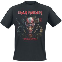 Senjutsu Back Cover, Iron Maiden, T-shirt