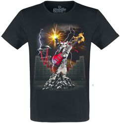 Heavy Metal Cat, Goodie Two Sleeves, T-shirt