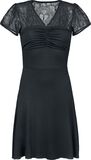 Skull Lace Dress, Black Premium by EMP, Medium-lengte jurk