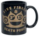 Brass Knuckles - Espresso-Tasse, Five Finger Death Punch, Kop