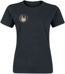 Black T-shirt with Hologram Logo, Large, T-shirt