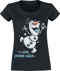 Olaf - I Love Warm Hugs, Frozen, T-shirt
