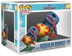 Stitch in Rocket (Pop! Rides) vinyl figuur 102