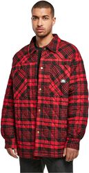 Southpole Flannel Quilted Shirt Jacket, Southpole, Tussenseizoensjas