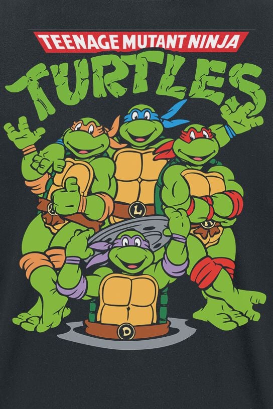 TEENAGE MUTANT NINJA TMNT 3 Pack 100% gekamd katoen T-shirts met lange TEENAGE MUTANT NINJA TMNT 3 Pack 100% gekamd katoen T-shirts met lange
