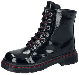 Patent PU Black Boots, Dockers by Gerli, Kinderlaarzen