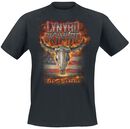 Flaming Skull, Lynyrd Skynyrd, T-shirt