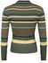 High Neck Strip 70s Sweater