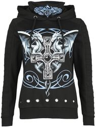 Gothicana X Anne Stokes hoodie, Gothicana by EMP, Trui met capuchon