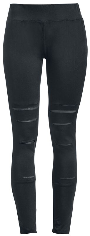 Leggings With Lace Insert