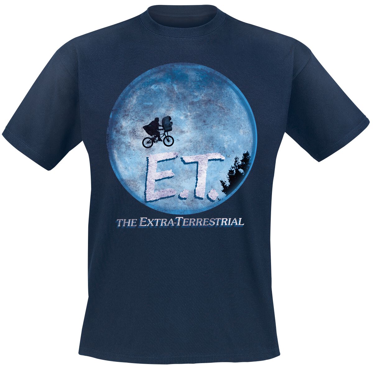 Moon Scene | E.T. - the Extra-Terrestrial T-shirt | Large