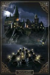 Hogwarts Castle, Harry Potter, Poster