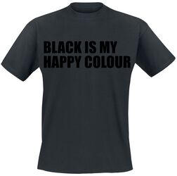 Black Is My Happy Colour, Slogans, T-shirt