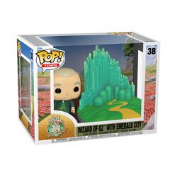 The Wizard Of Oz Wizard of Oz with Emerald City (Pop! Town) vinyl figuur 38, The Wizard Of Oz, Funko Pop!