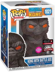 Kong with Battle Axe (Flocked) Vinylfiguur 1021