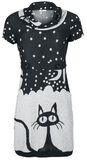 Cat night Dress, Innocent, Medium-lengte jurk