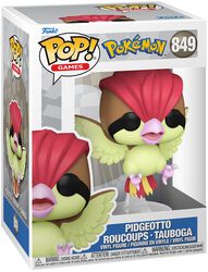 Pidgeotto - Roucoups - Tauboga vinyl figuur nr. 849, Pokémon, Funko Pop!