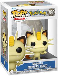 Meowth - Miaouss - Mauzi vinyl figuur nr. 780, Pokémon, Funko Pop!