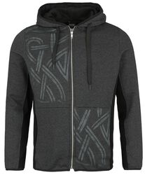Anchor Tattoo Zip Hoodie, Outer Vision, Vest met capuchon