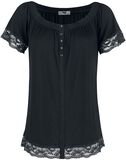Far From Fragile, Black Premium by EMP, Blouse