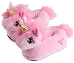 Pink Unicorn Kids' Slippers, Corimori, Kinderpantoffels